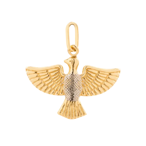 1476 - Pingente espírito santo em ouro 18K