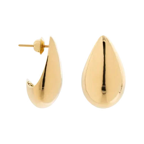 1461 - Brinco Gota em ouro 18K
